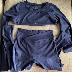 437 activewear set only worn once